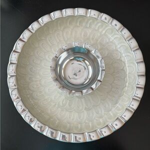 SimplyDesignz Modern Metals Chip and Dip Tray